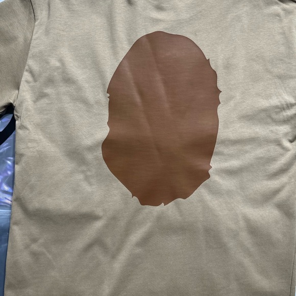 BAPE Big Ape Head Tee “Beige” - Picture 5 of 6